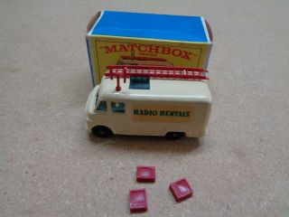 Vintage Matchbox Tv Service Van 62.