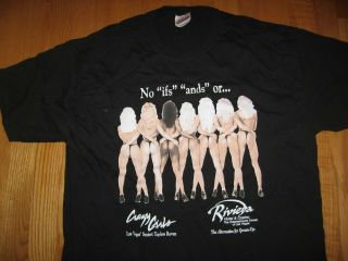 Crazy Girls Topless Revue Strip Joint Las Vegas Riviera Casino T - Shirt
