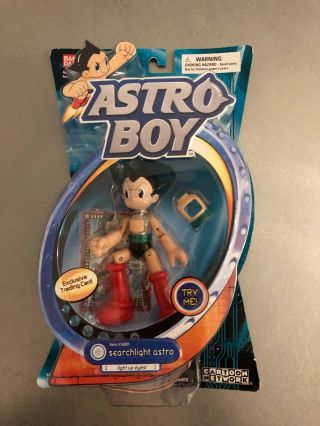 Ban Dai Astro Boy Searchlight Astro Action Figure 2004 Nip Cartoon Network
