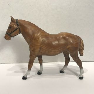 Breyer Very Rare Vintage Quarter Horse Gelding Woodgrain 1960 - 1964