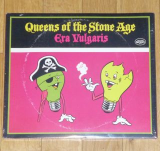 Queens Of The Stone Age Era Vulgaris 3x Vinyl 10 "  Foo Fighters.  Kyuss