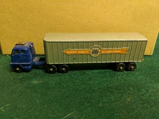 Vintage Lesney Hendrickson Tractor Major Pack No.  9 And Trailer