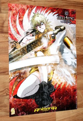 Hellsing Ultimate Ova / Witchblade Anime Manga Very Rare Promo Poster 56x40cm