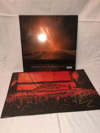 J.  Cole ‎– Forest Hills Drive: Live From Fayetteville,  Vinyl,  12 ",  Signed Poster