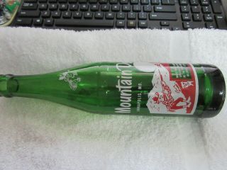 Vintage 1964 Mountain Dew 10 Oz Bottle Annapolis Md Hard To Find