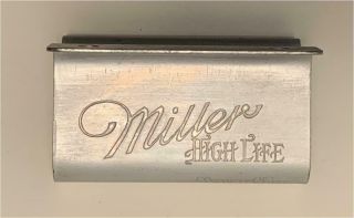 1930s Miller High Life Beer Vaughan Never Chip Wall Mount Bottle Opener O - 4 - 13
