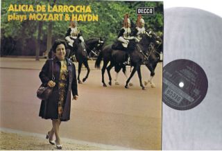 Decca Sxl 6784 Uk Nm De Larrocha - Mozart & Haydn Piano Sonatas,  Etc