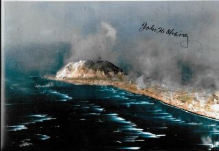 John Chaney Iwo Jima Montford Point Marine Rare Signed Photo