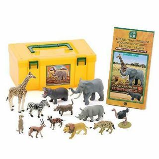 Colorata Real Figure Box Endangered Animals Zoogeography Box 1 Ethiopian Region