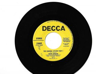 David Axelrod - The Leading Citizen Part 1 And Part 2 - Decca 33009 (soul 45) Dj Promo