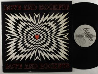 Love And Rockets Self Titled Bigtime 9715 - 1 - R Lp Vg,  /nm