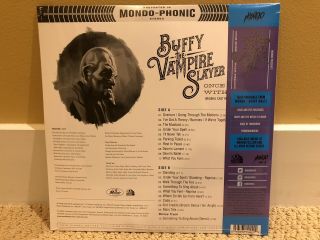 MONDO BUFFY THE VAMPIRE SLAYER Once More With Feeling VARIANT Blue Vinyl LP OST 5