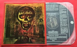 Slayer - Seasons In The Abyss1991 Korea First Press Lp Sheet