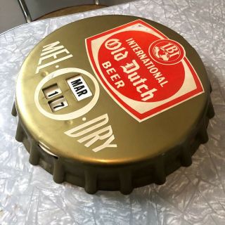 International Old Dutch Mel O Dry Beer Bottle Cap Calendar Ibi International