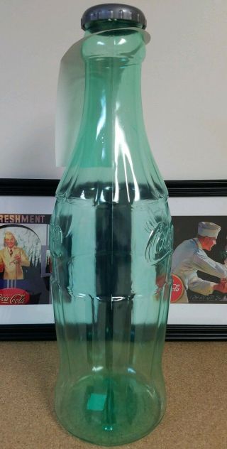 NWT Coca - Cola Large Contour Bottle Bank - 23 