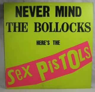 Sex Pistols Never Mind The Bollocks Pressing Vinyl Punk