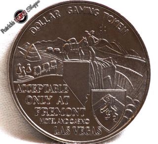 $1 Slot Token Coin Fremont Hotel Casino 1979 Rw Las Vegas Nevada Rare