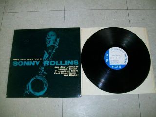 Sonny Rollins Vol.  2 - Blue Note Blp 1558 Mono Lp Dg Rvg Monk Blakey
