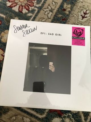 Sasha Sloan Autograph - Ltd Edition Signed Pink Vinyl Ep Sad Girl