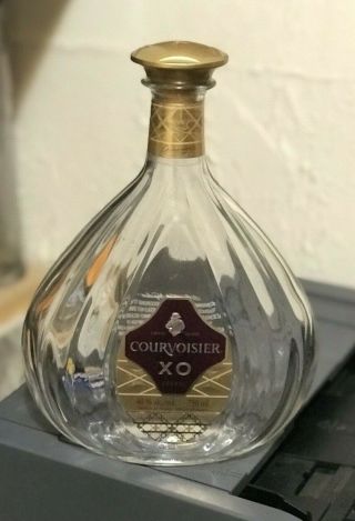 Courvoisier Xo Cognac 750ml - Empty Bottle -
