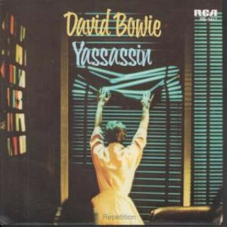 David Bowie Yassassin 7 " Vinyl B/w Repetition (pb9417) Pic Sleeve Netherlands