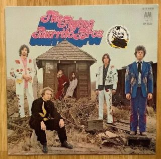 The Flying Burrito Bros.  - The Gilded Palace Of Sin,  Lp,  A&m Sp - 3122