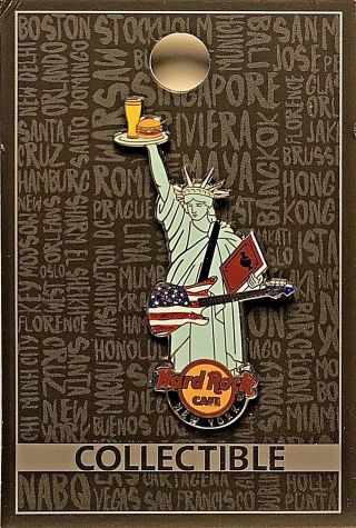 Hard Rock Cafe York Pin Core Statue Of Liberty City 2017 Hrc Nyc Le