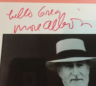 American Jazz & Blues Pianist Singer Songwriter MOSE ALLISON Signed Press Photo 2