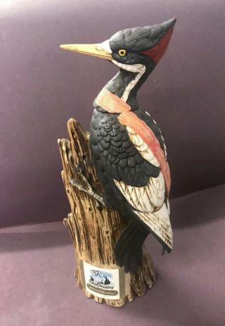 Ski Country Ivory Billed Woodpecker Decanter Foss Co