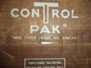 Vintage 1960s WAWA TURNER WESCOTT PA Diary Farms Milk Bottle CardBrd Crate Box 8