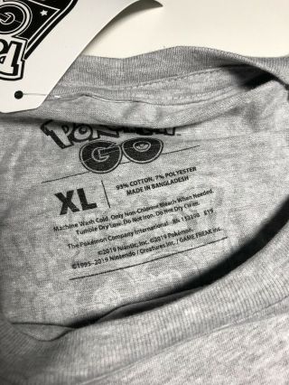 Pokemon Go Fest 2019 Chicago exclusive T - Shirt Shirt - Extra Large (XL) 4