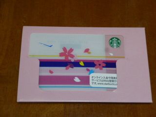 Starbucks Japan Card Ana Sakura Cherry Blossom 2016