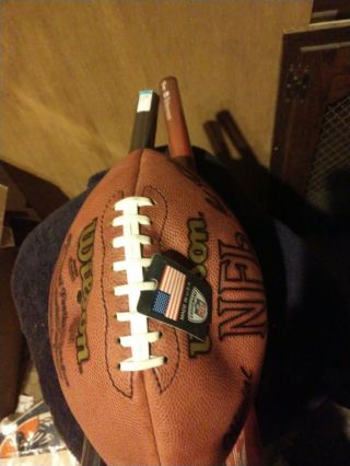 William Perry autohraphed game ball 3