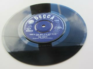 THE POETS ORIG 1965 UK 45 THAT ' S THE WAY IT ' S GOT TO BE DECCA F.  12074 EX, 7