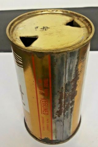 Rheingold flat top beer can,  United States Brewing Company,  Chicago,  IL 1950s 7