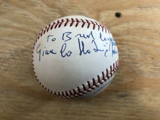 Gina Lollobrigida Single Signed Autographed Official Major League Baseball