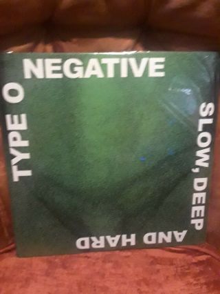 Type O Negative Slow,  Deep,  And Hard 2xlp Goth Hardcore Metal Blade Carnivore