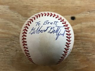 Gilbert Gottfried Single Signed Autographed Official Major League Baseball