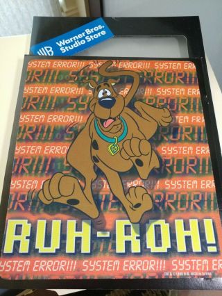 Vintage 1999 Scooby Doo Mouse Pad Nib Warner Bros Studio Store 9 X 8