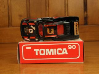 TOMY Tomica 90 PORSCHE 935 - 78 Turbo,  Made in Japan vintage pocket car Rare 4