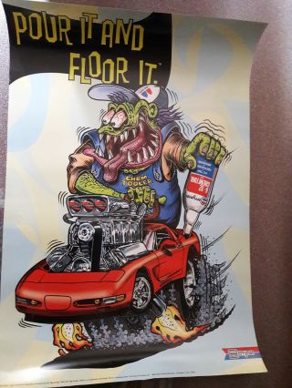 Ed " Big Daddy " Roth Poster Chem Tooler Full Size 23 " By 34 "