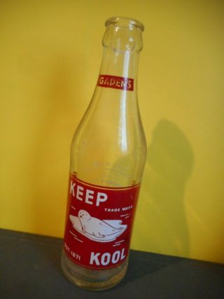 Keep Kool Vintage Soda Bottle,  St.  John 