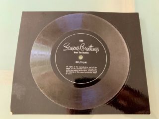 Seasons Greetings From The Beatles - 1967 Us Fan Club 7” Card Backed Flexi - Disc