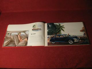1941 Lincoln & Continental Spiral Bound Show Room Album Book Sales Old 2