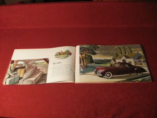 1941 Lincoln & Continental Spiral Bound Show Room Album Book Sales Old 4