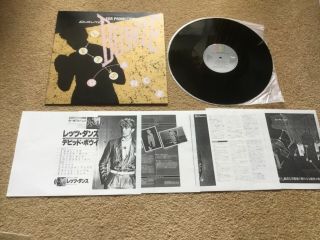 David Bowie “let’s Dance” 1983 Japan Promo Vinyl 12 Inch,  4 Inserts