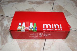 Coca Cola Mexico Mini Mundialista Mini Bottles 24 Set World Cup 18