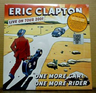Eric Clapton One More Car Rider Live 2001 Tour Rsd 2019 Clear 3 - Lp Set