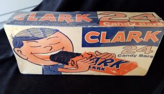 Old Advertising Candy Box Clark Candy Box Dl Clark Co Pittsburgh Evanston Il