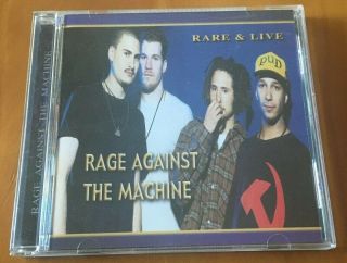 Rage Against The Machine ‎– Rare & Live Compilation,  Unofficial Release Cd